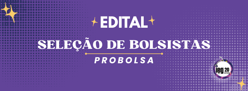 Oportunidade para bolsa no Projeto IEG On-line