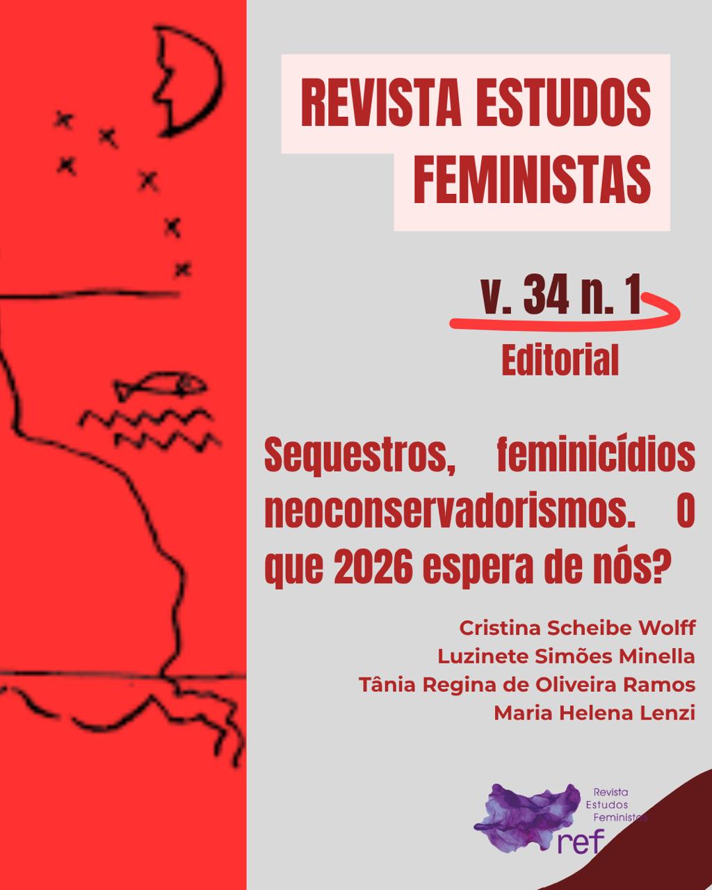 Revista Estudos Feministas lança primeiro volume de 2026 refletindo sobre o futuro
