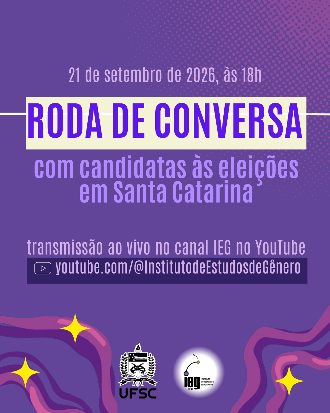 IEG promove Roda de Conversa com candidatas em SC