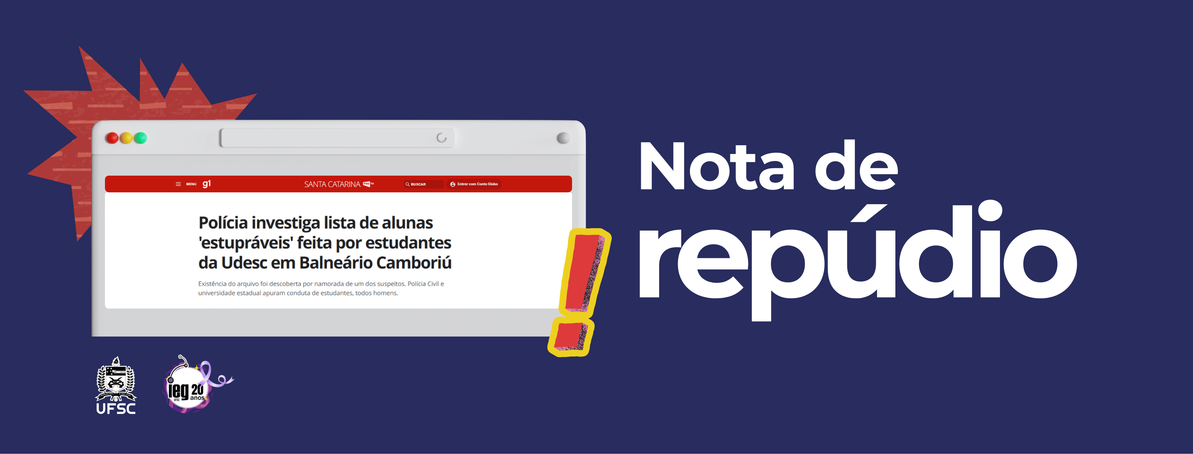 Nota de repúdio