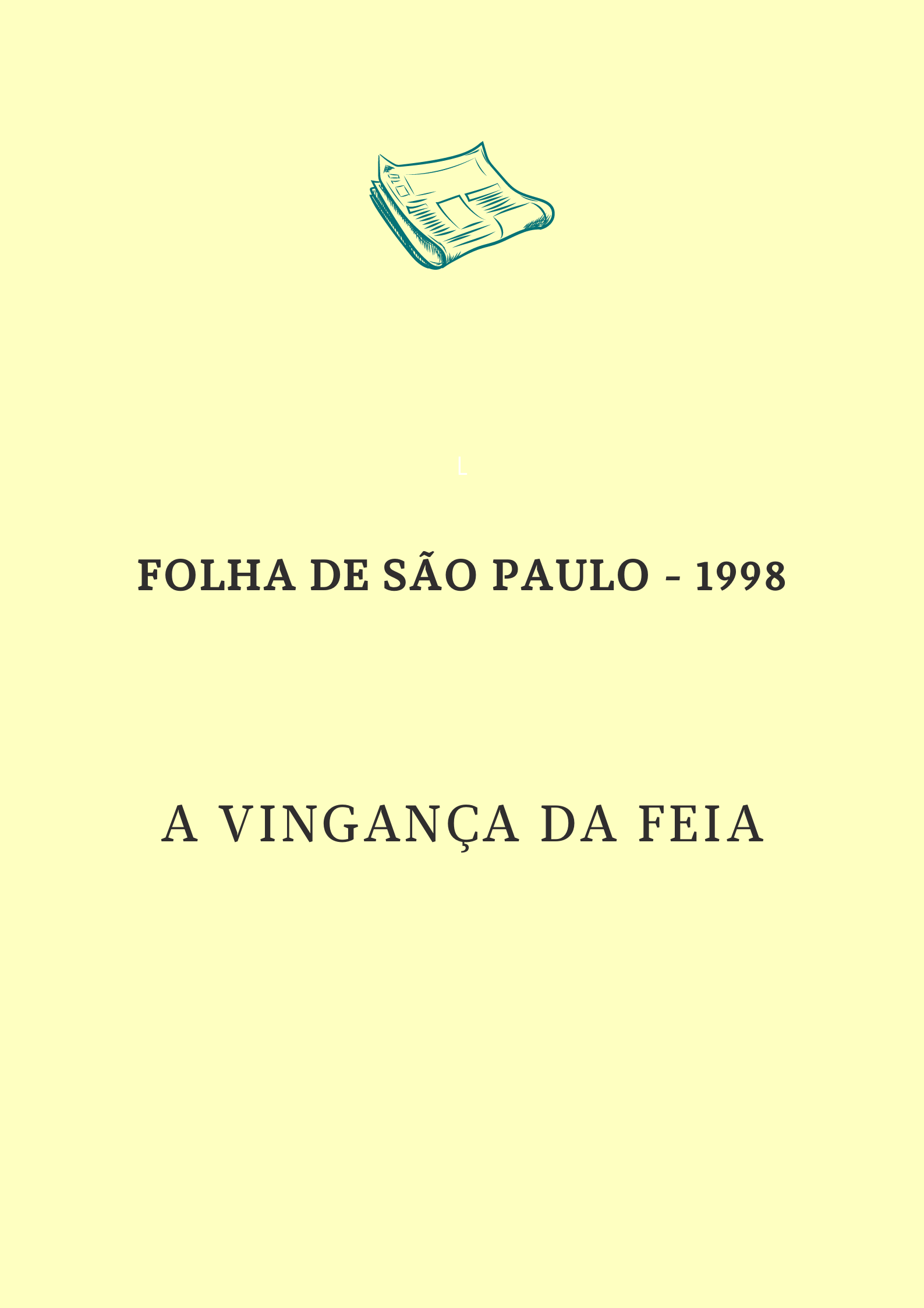 A vingança da feia