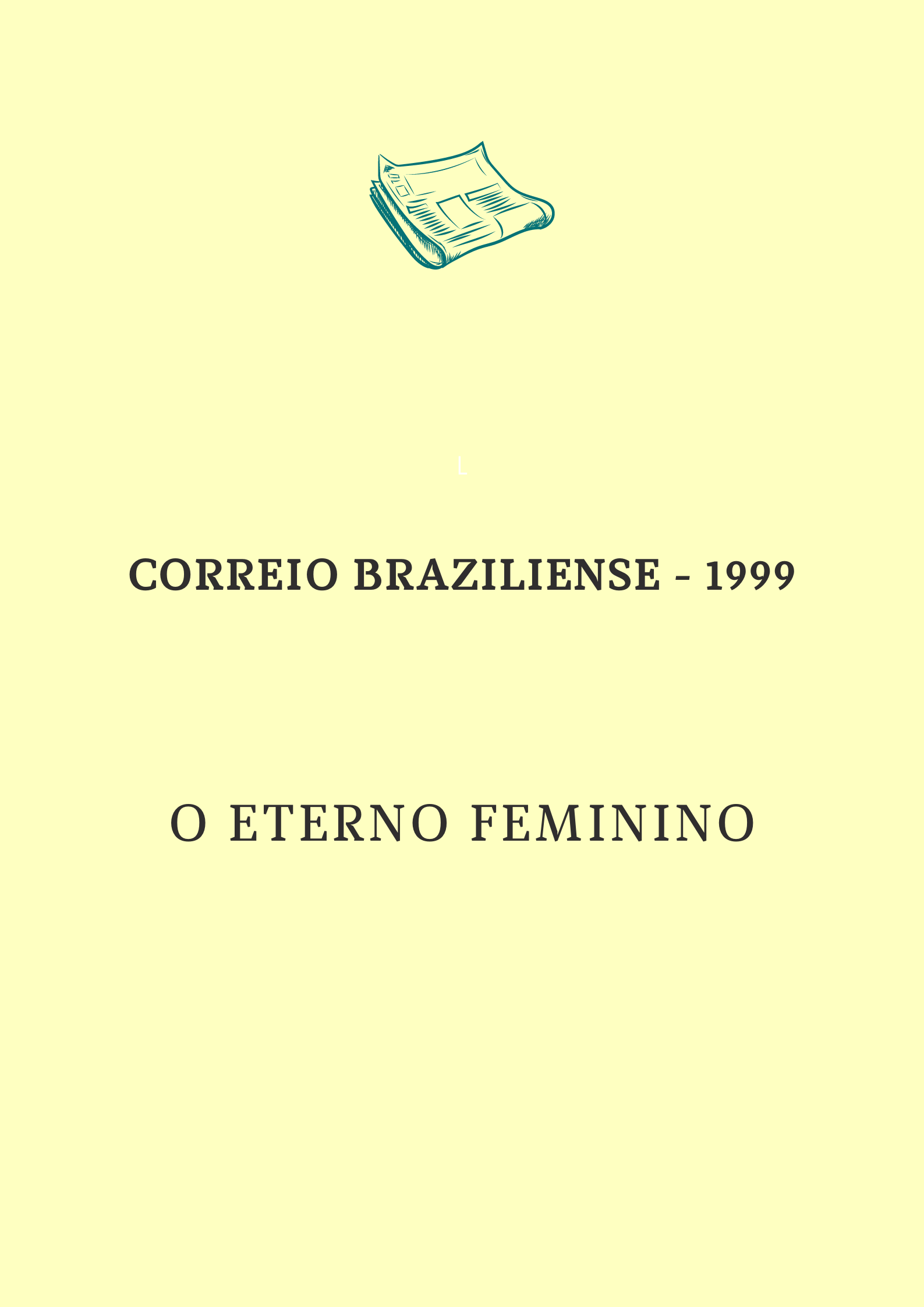 O eterno feminino