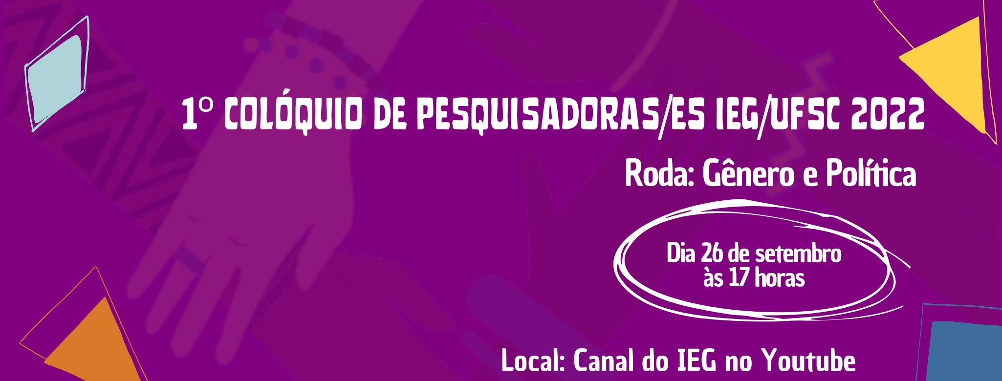 Roda: Gênero e Política