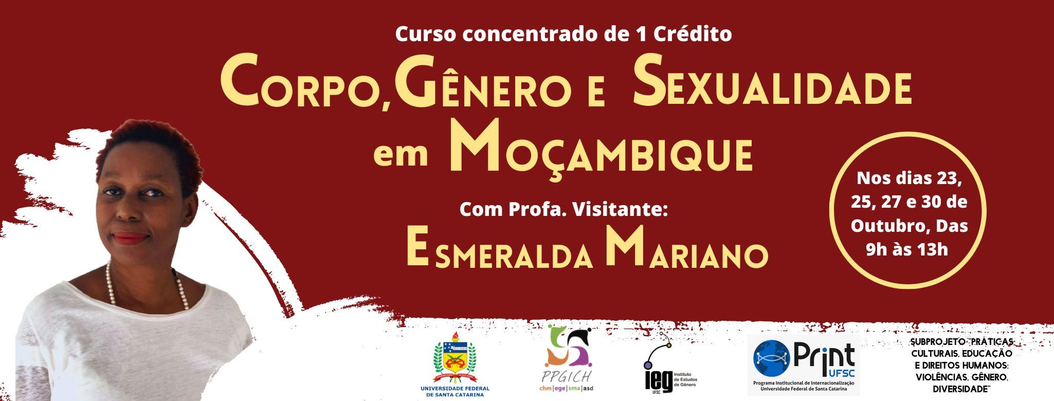 “Corpo, Gênero e Sexualidade em Moçambique” Disciplina com professora Esmeralda Mariano