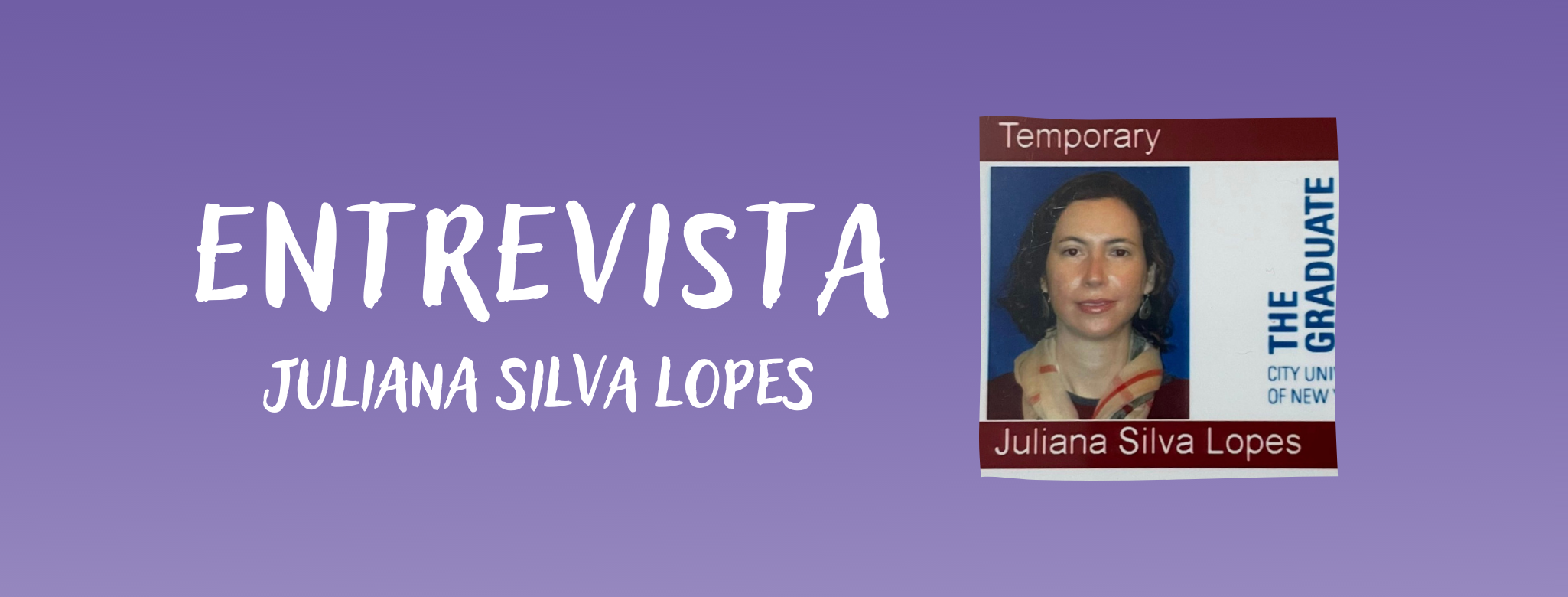 ENTREVISTA - Bolsista PDE do PRINT relata sua experiência em Nova Iorque