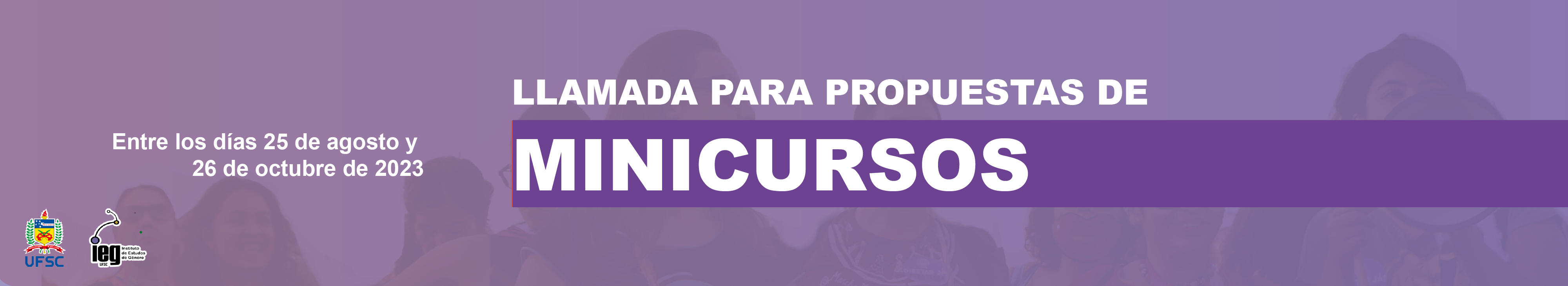 Llamada para propuestas de Mini cursos