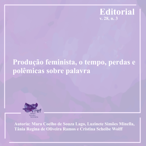 Está no ar o v. 28 n. 3 (2020) da Revista Estudos Feministas!