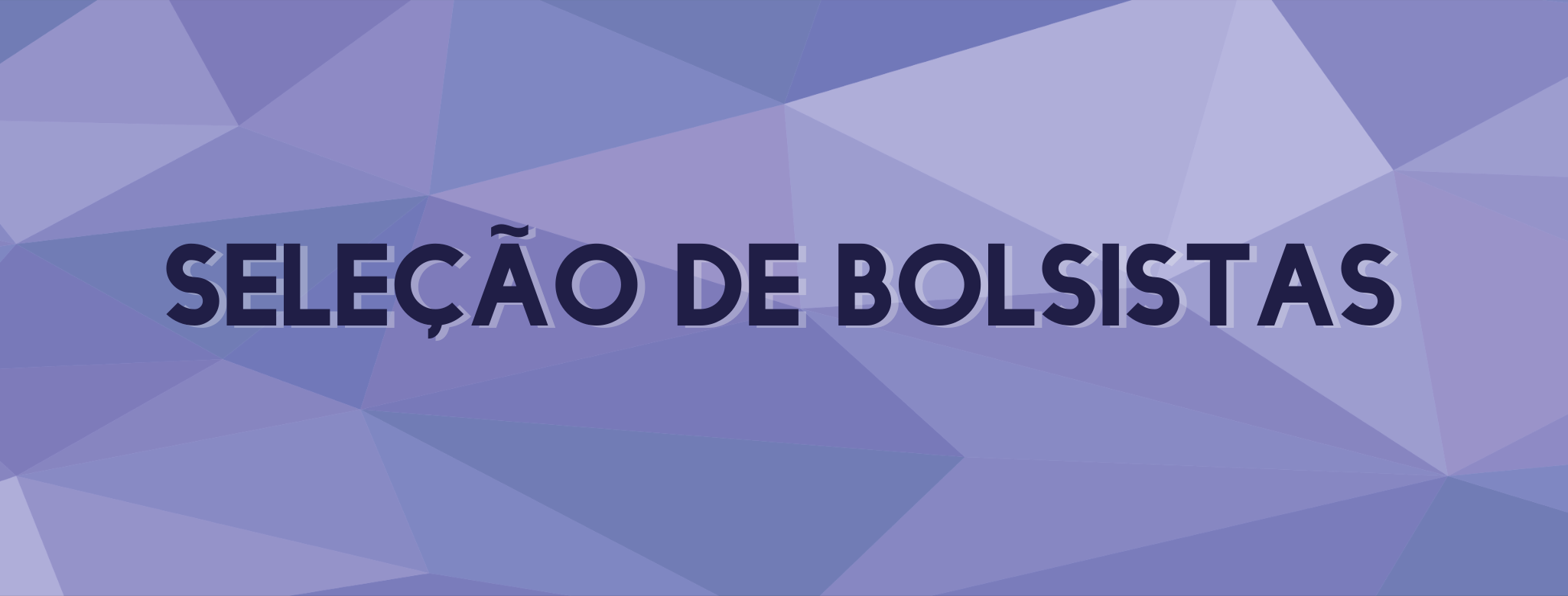 Seleção de bolsista - PIBE