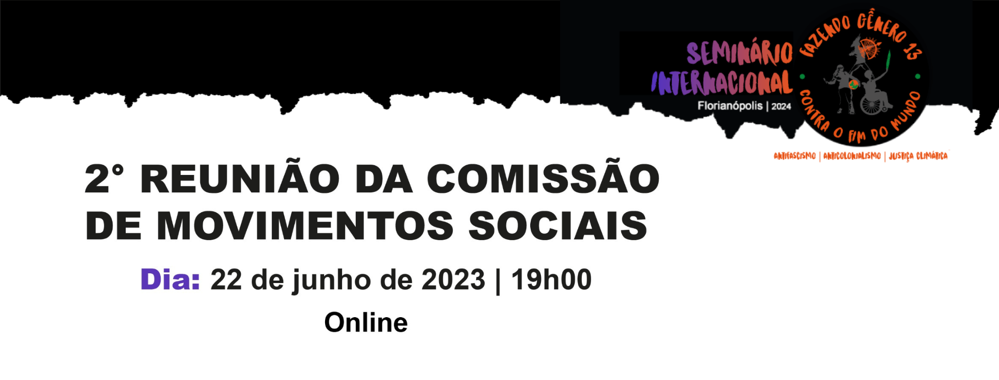2º REUNIÃO DA COMISSÃO DE MOVIMENTOS SOCIAIS