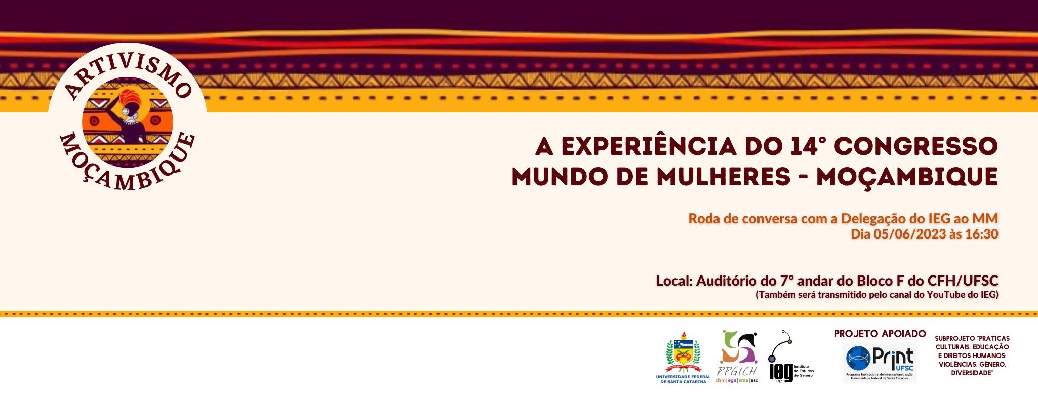 A experiência do 14° Congresso Mundo de Mulheres - MOÇAMBIQUE