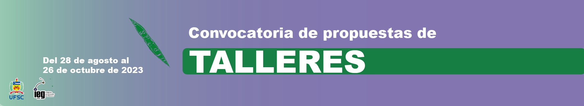 Convocatoria de propuestas de Talleres