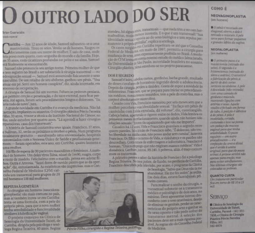 O outro lado do ser