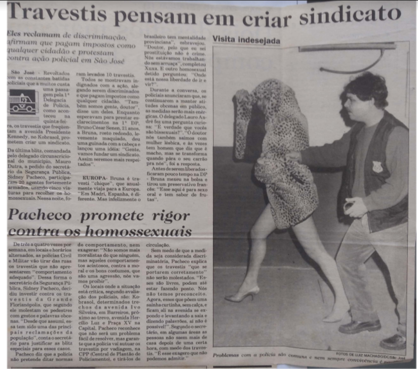 Travestis pensam em criar sindicato